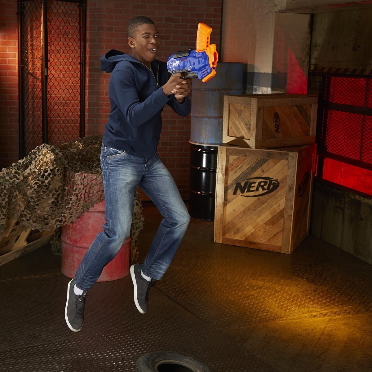 Nerf Rukkus Ics-8 N-Strike Elite Hasbro