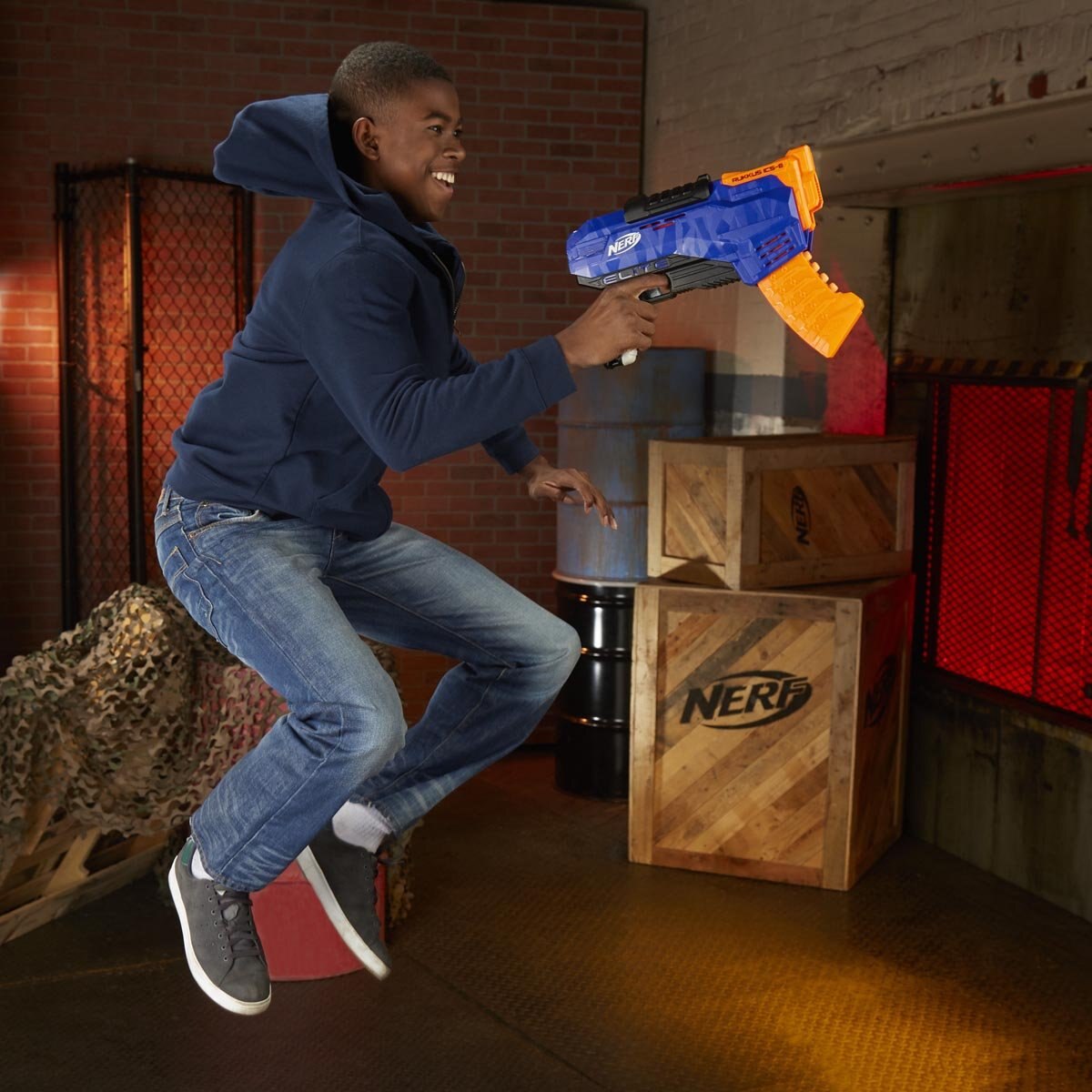 Nerf Rukkus Ics-8 N-Strike Elite Hasbro