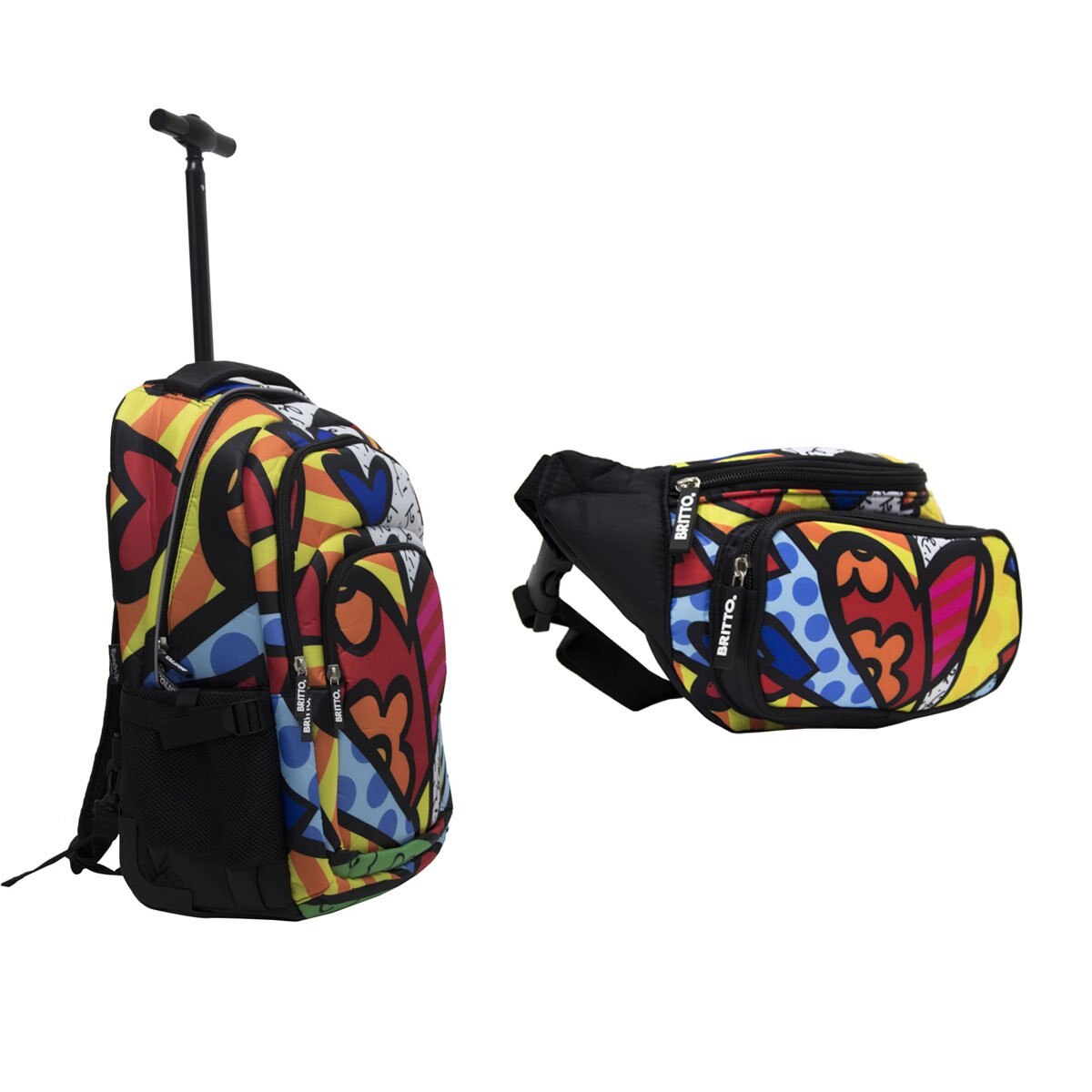 Paquete Back Pack Rodante y Cangurera Britto