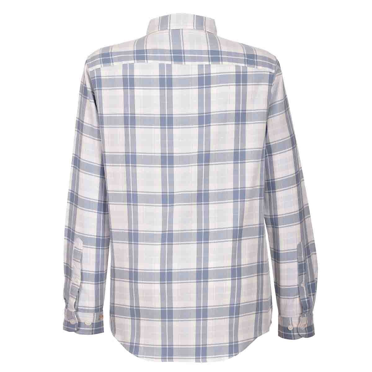 Camisa Manga Larga a Cuadros Jeanious Plus