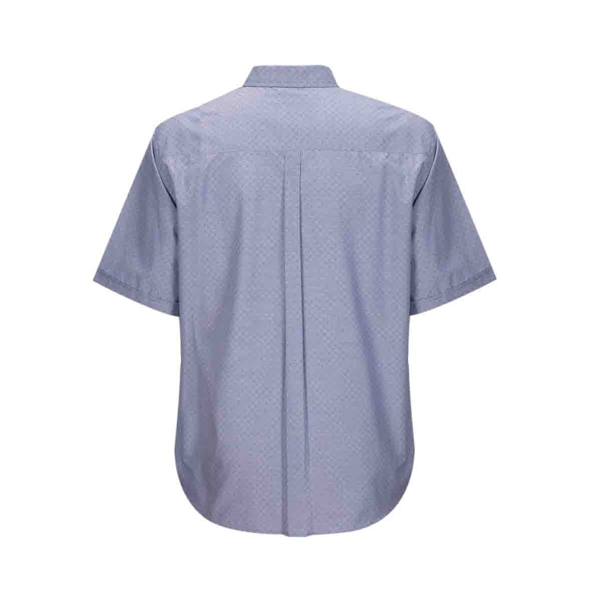 Camisa Manga Corta Fantasia Azul Polo Club