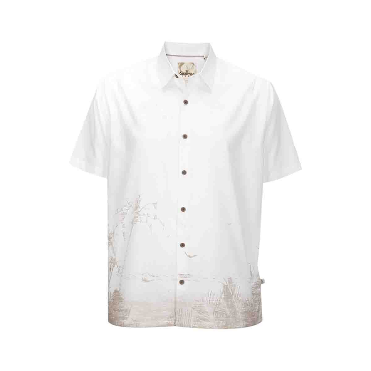 Guayabera Manga Corta Serigrafiada Cancumisa