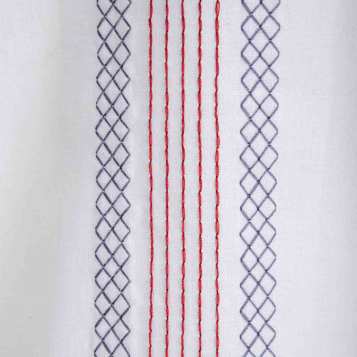 Guayabera Manga Corta Bordada Cancumisa
