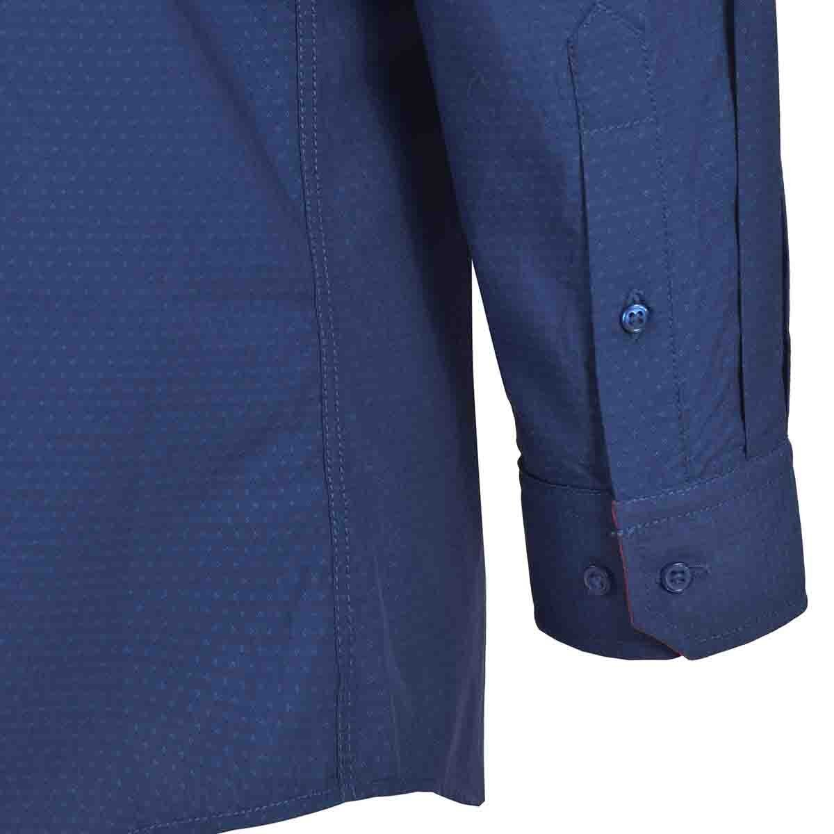 Camisa Manga Larga Jacquard Bruno Magnani