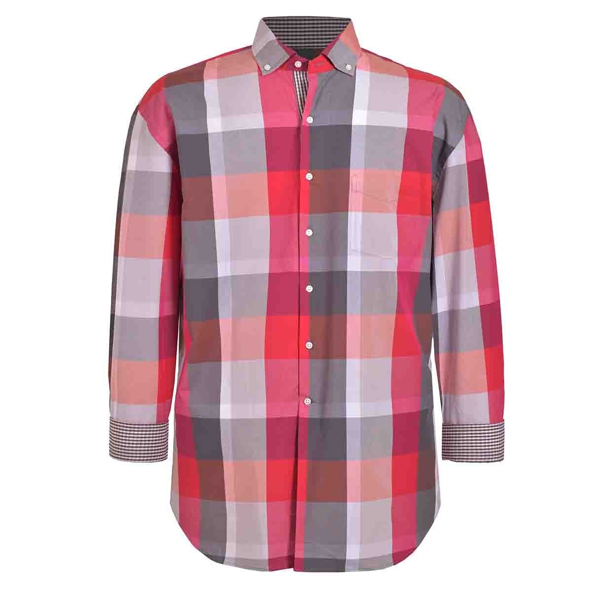 Camisa Manga Larga Cuadro Grande Bruno Magnani