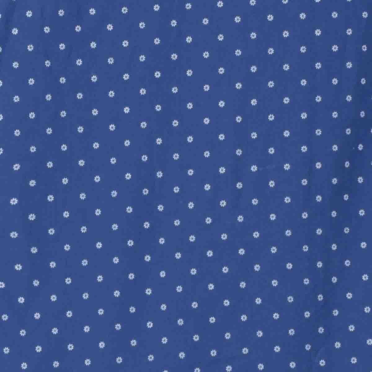 Camisa Fitted Manga Larga Marino Lee
