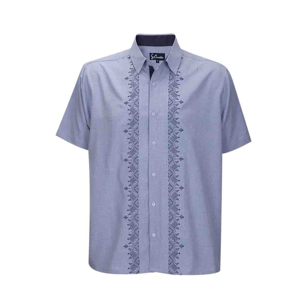 Guayabera Manga Corta Bordada G Candila