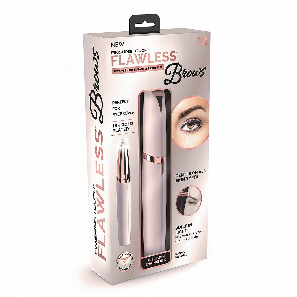 Depiladora de Cejas Flawless