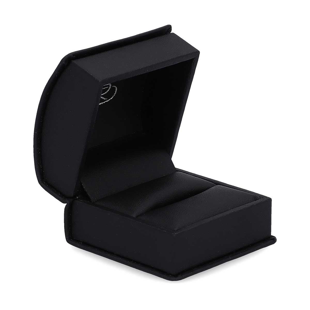 Anillo Solitario de Ilusión con 06 Puntos de Diamantes Romanza