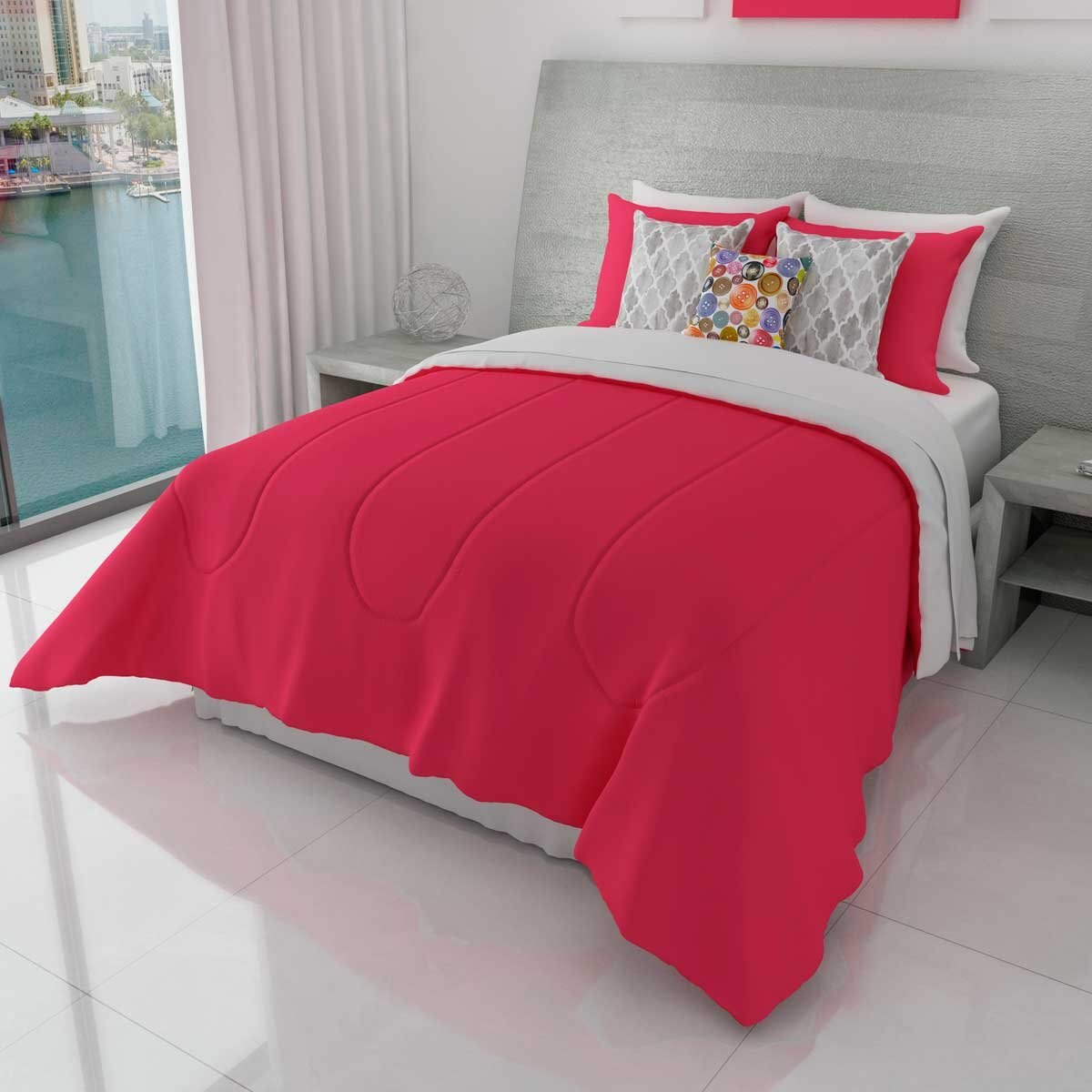 Paquete de Cama Fragaria Home Nature - King Size