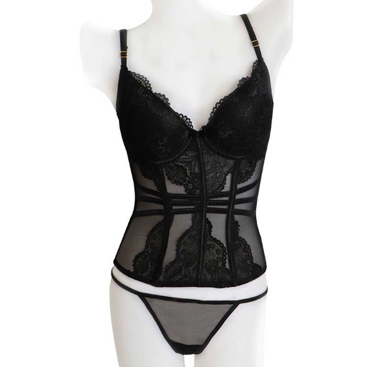 Corselette Encaje Copa Preformada Couture