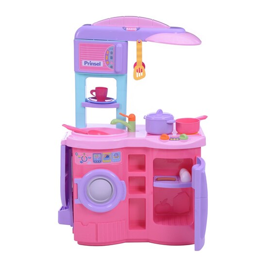 Cocinita de Juguete Color Rosa Cook Prinsel