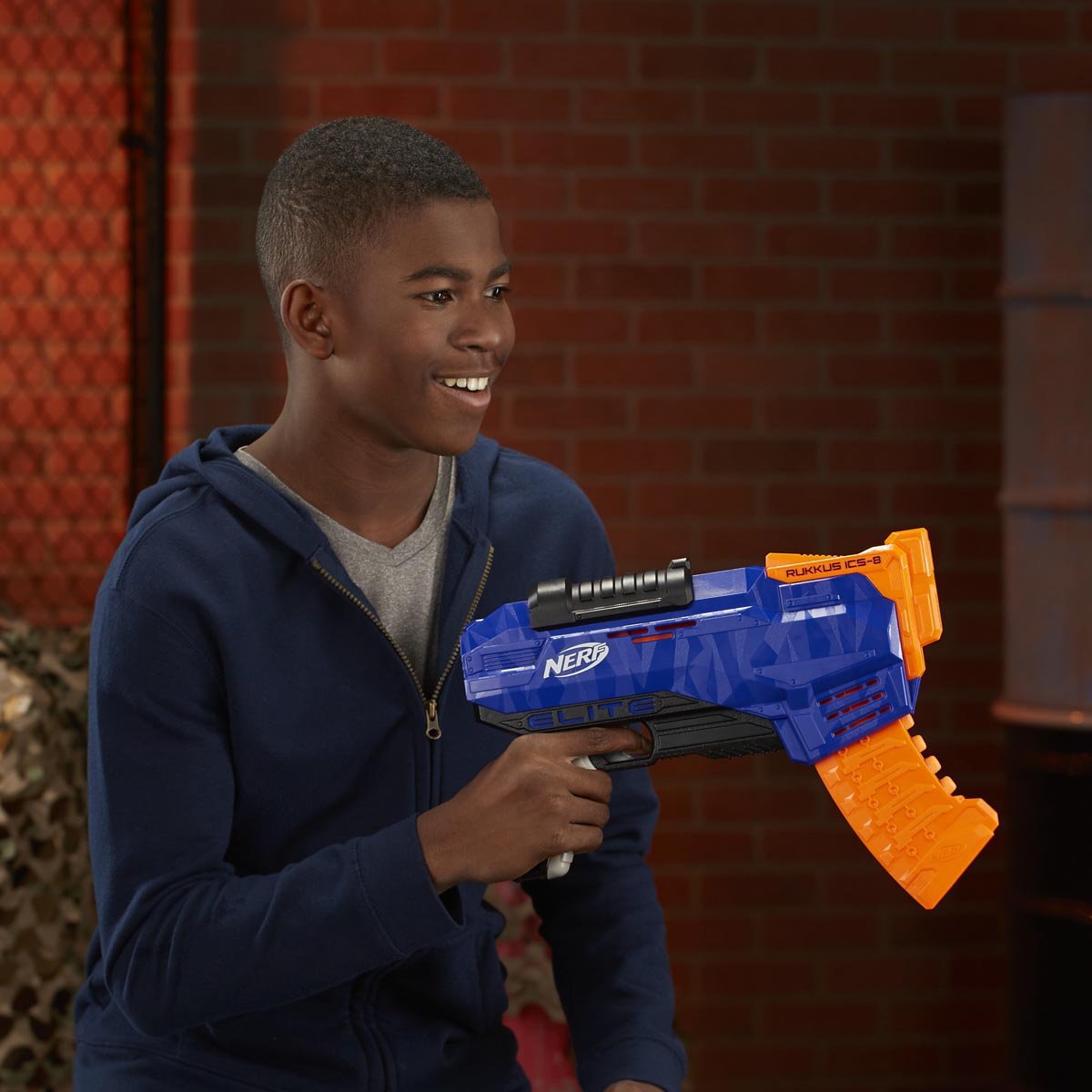 Nerf Rukkus Ics-8 N-Strike Elite Hasbro