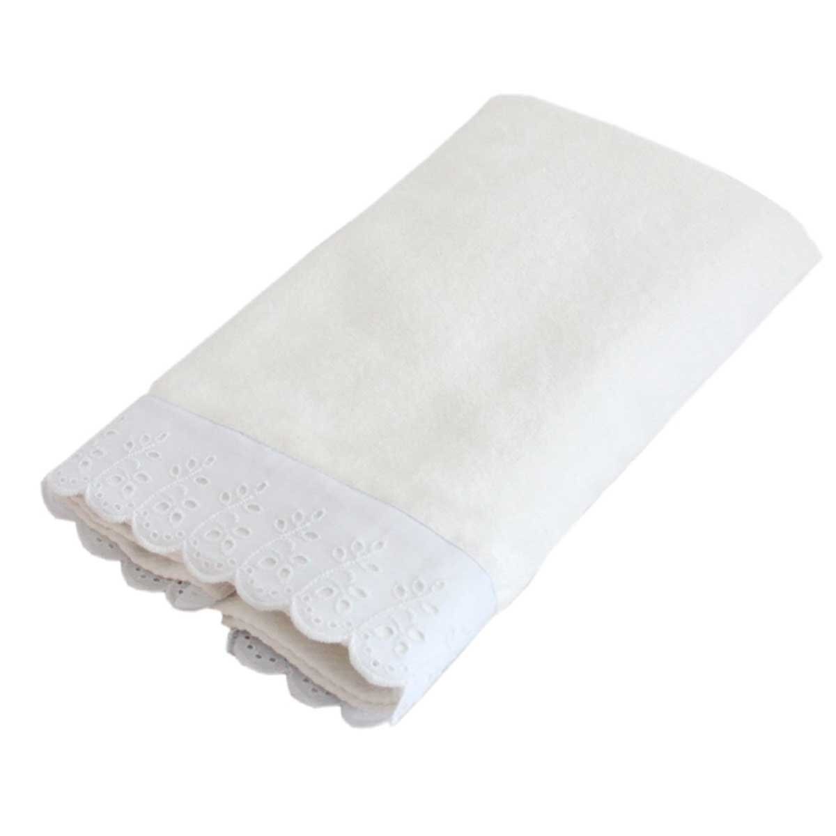 Toalla Medio Baño Alamo Blanco Home Nature