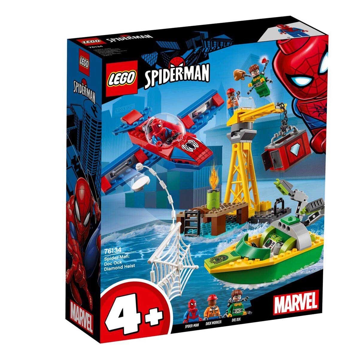moto spiderman lego