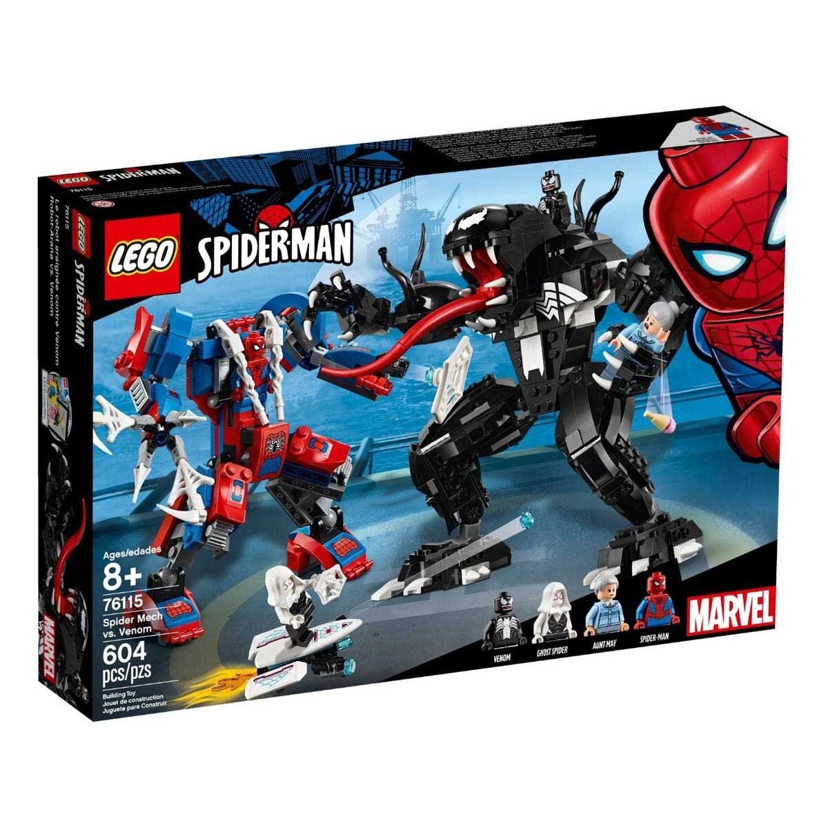 Robot-Araña Vs. Venom Lego