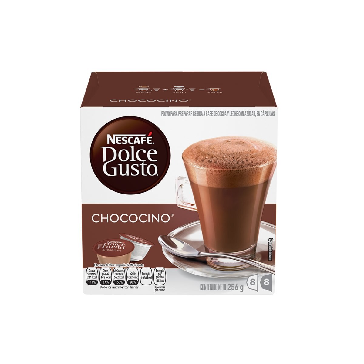 Cápsulas Chococino Dolce Gusto
