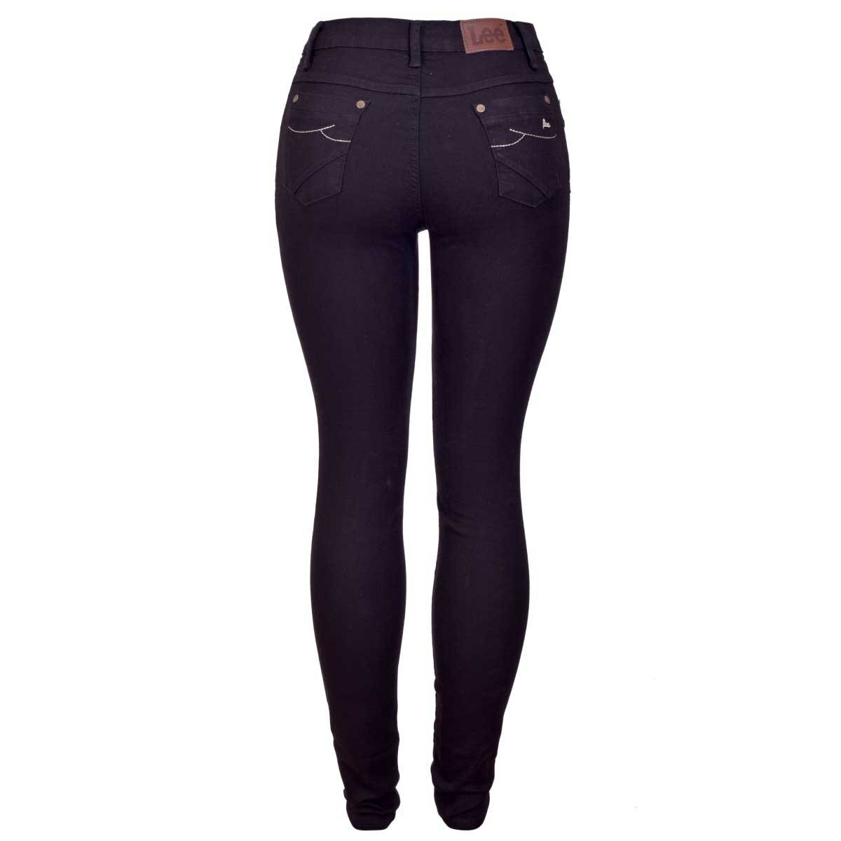 Jeans Skinny con Cintura Alta Lee