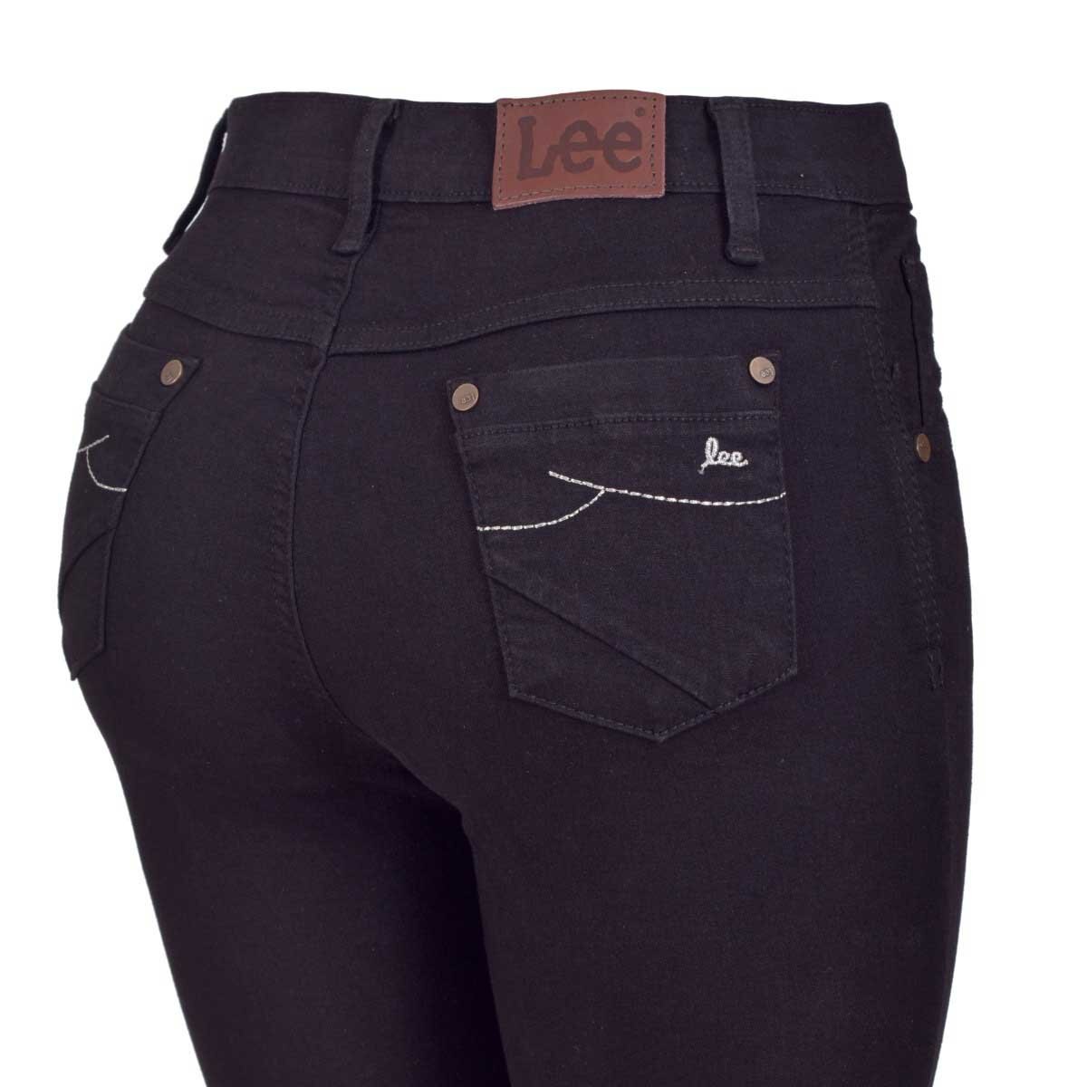 Jeans Skinny con Cintura Alta Lee