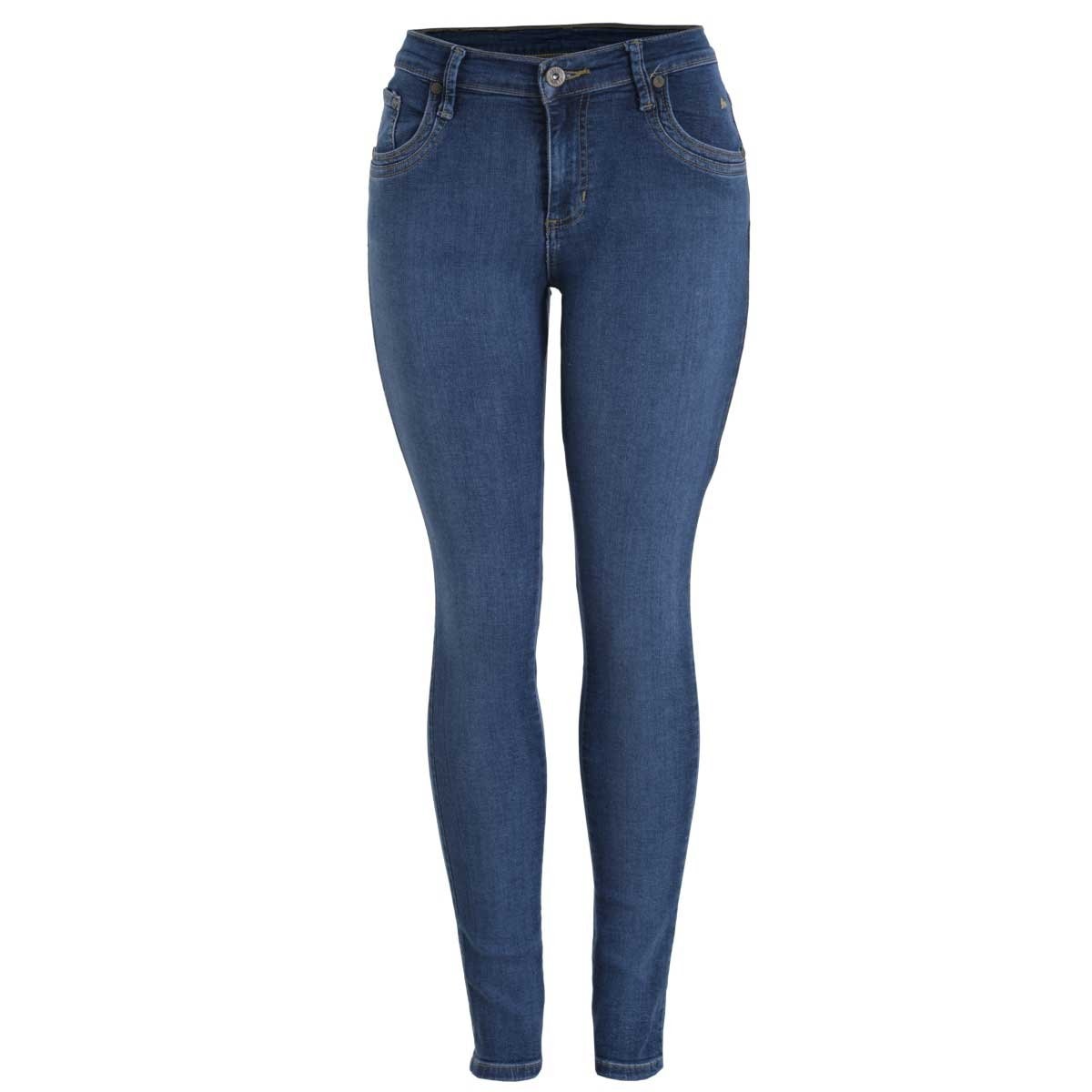 Jeans Skinny Cintura Alta Lee
