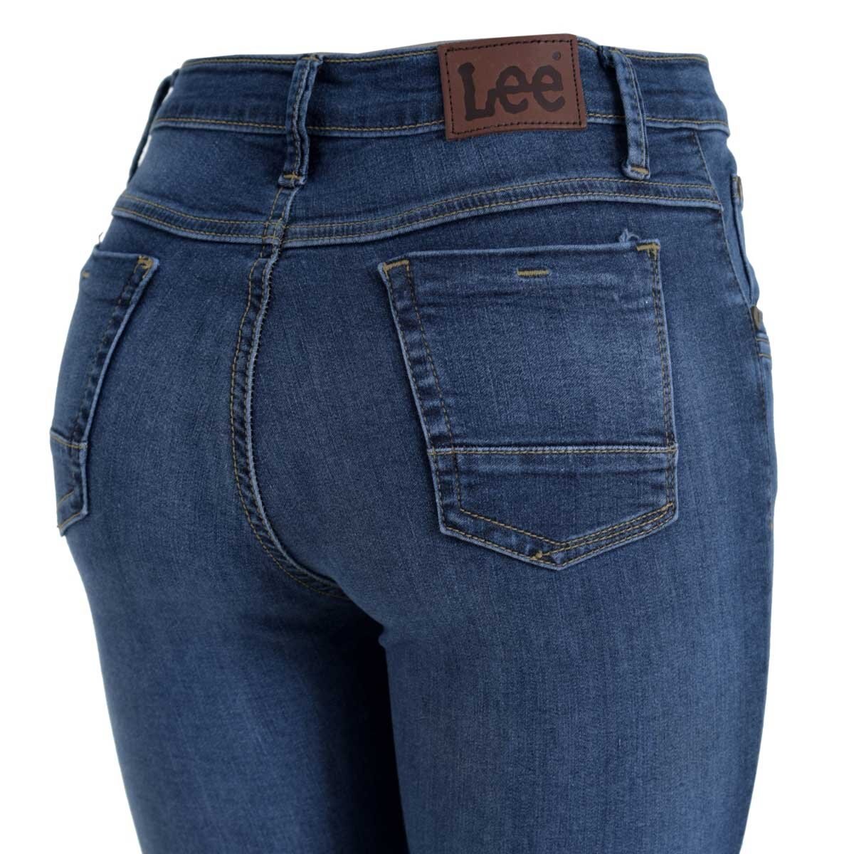 Jeans Skinny Cintura Alta Lee
