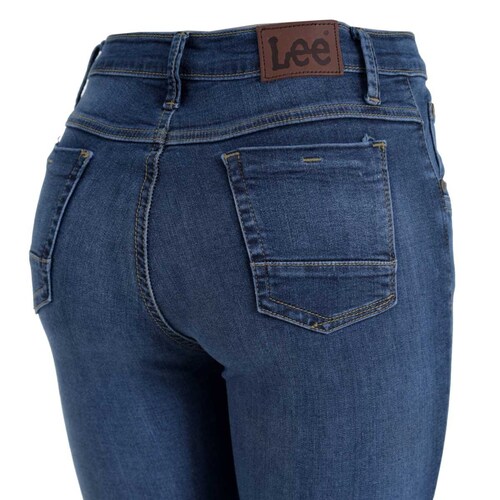 Jeans Skinny Cintura Alta Lee para Dama