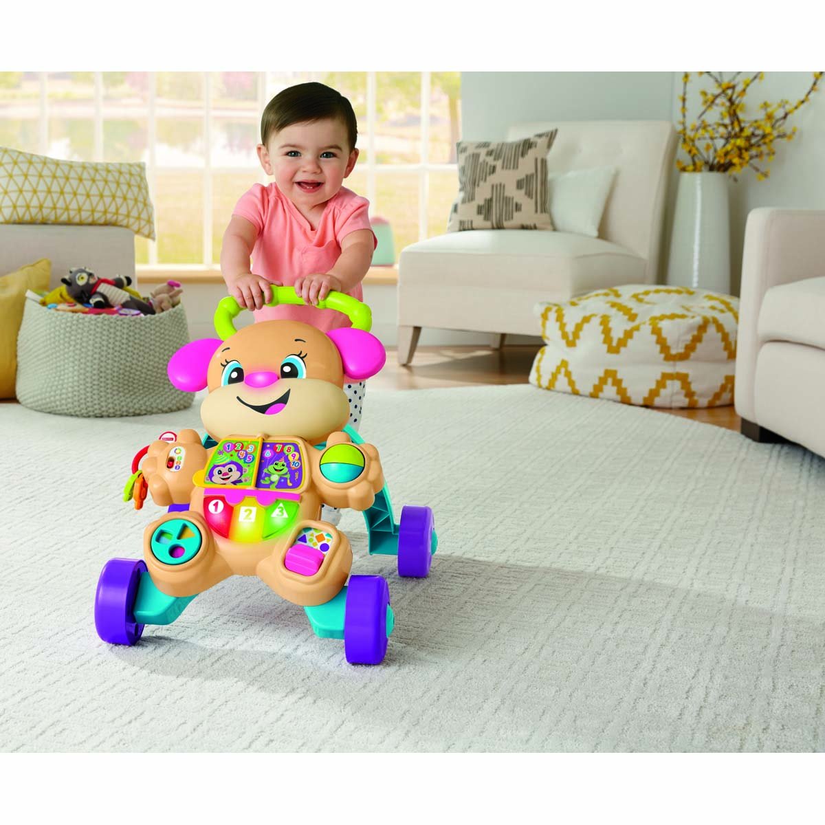 Fisher Price Laugh & Learn Hermanita Andadera de Aprendizaje Mattel