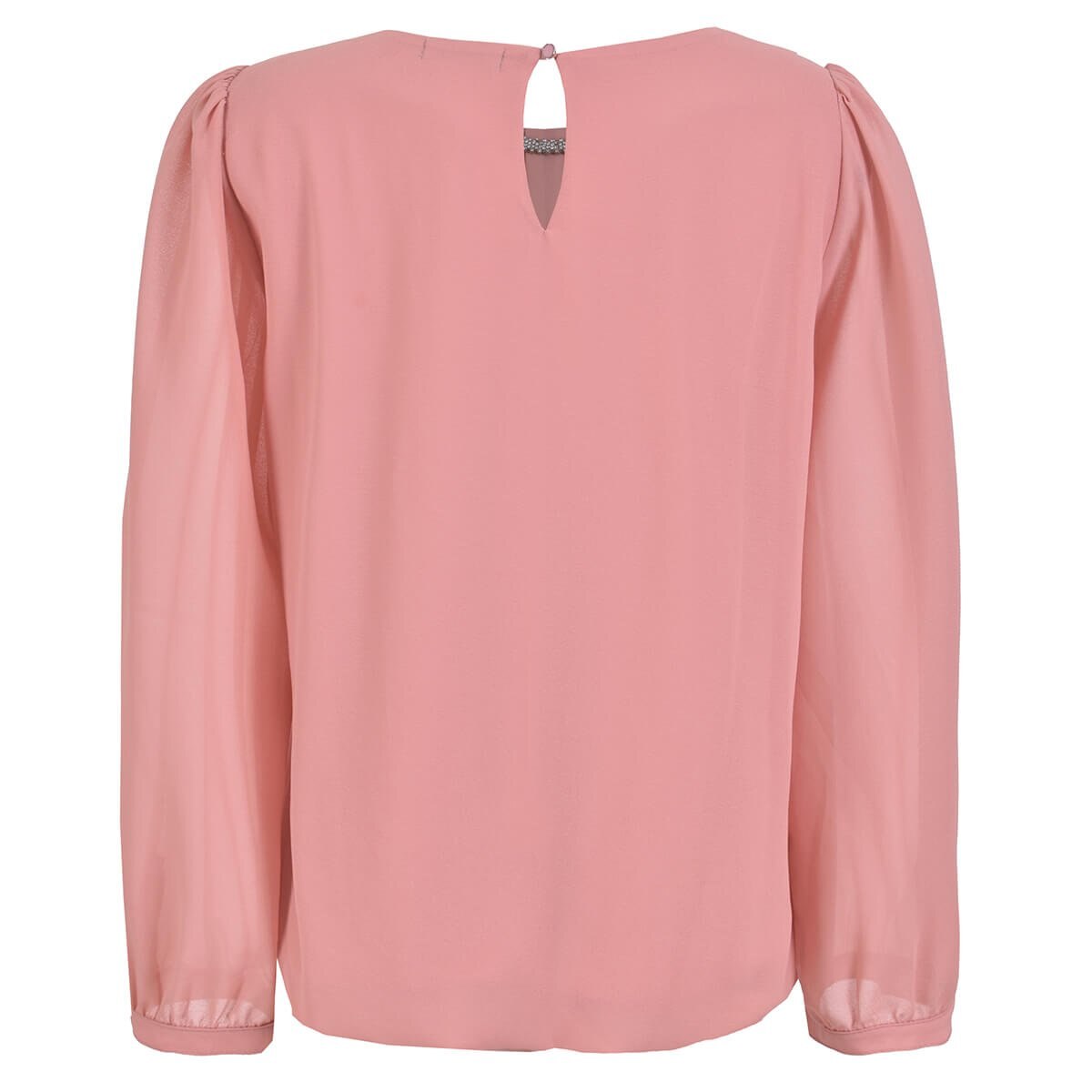 Blusa Escote con Collar y Plisado Philosophy Jr Plus