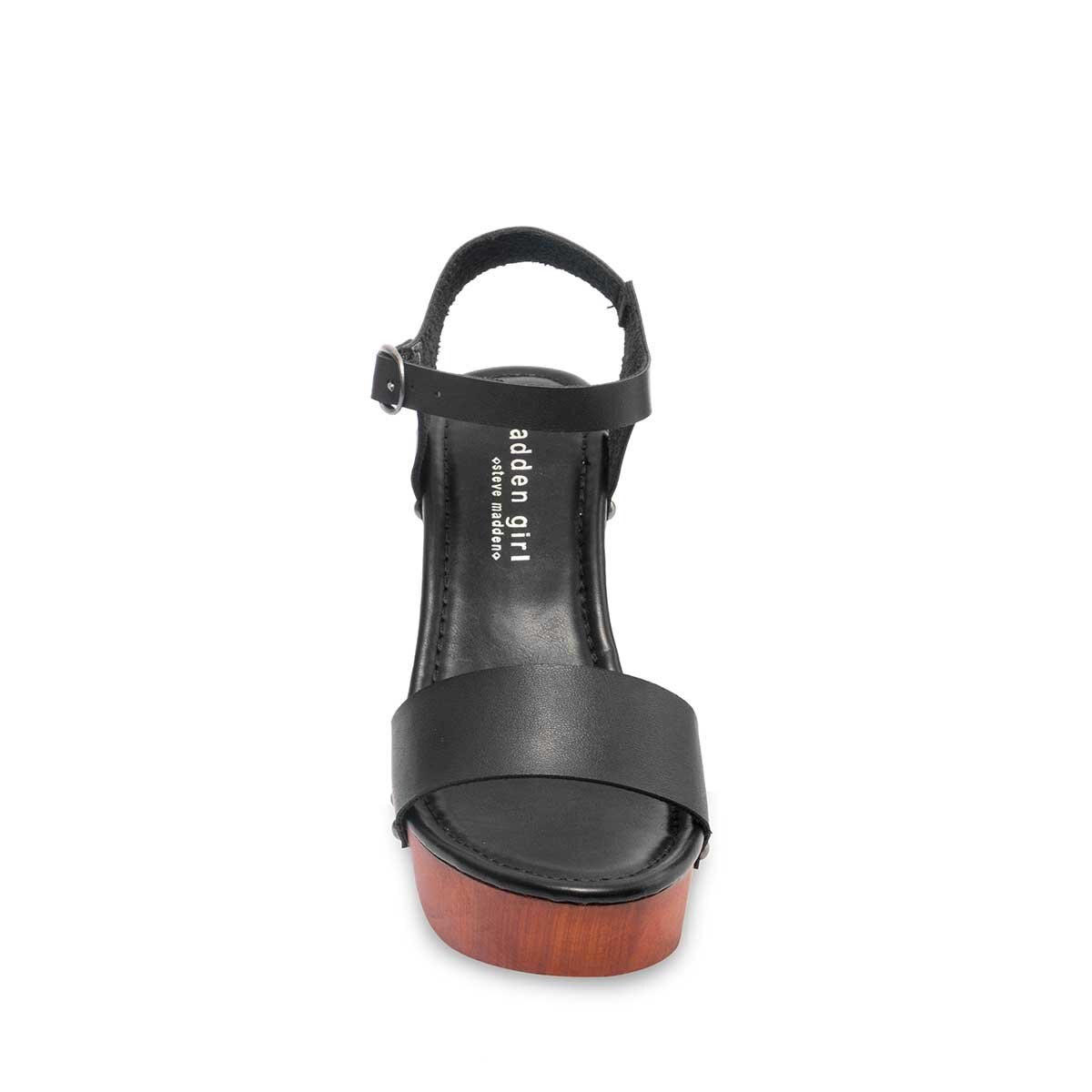 Sandalia Negra con Plataforma Madden Girl