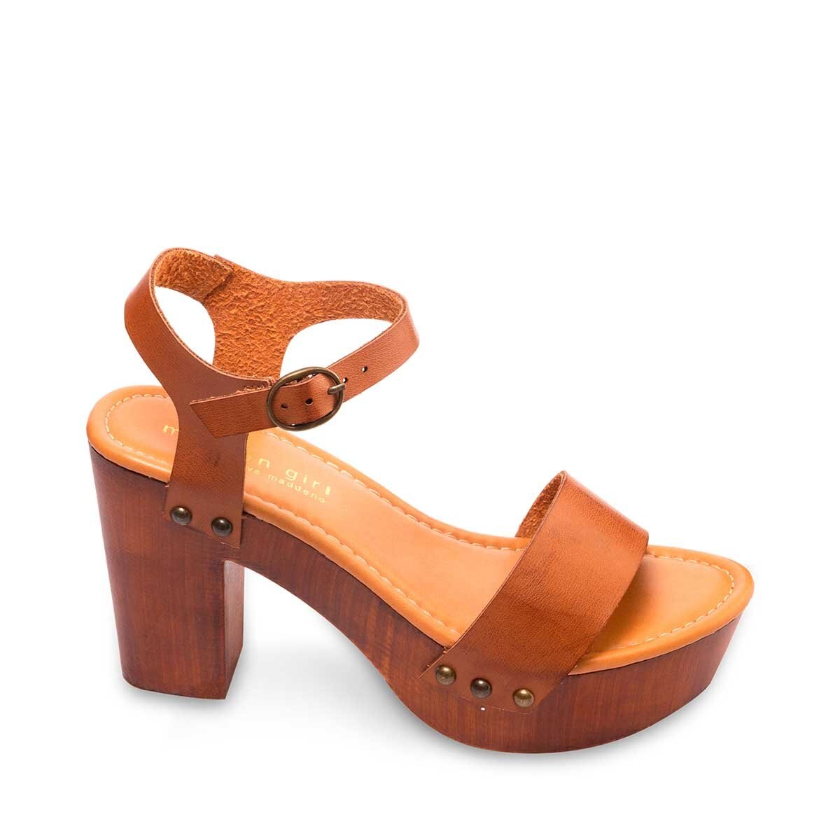 Sandalia Café con Plataforma Madden Girl