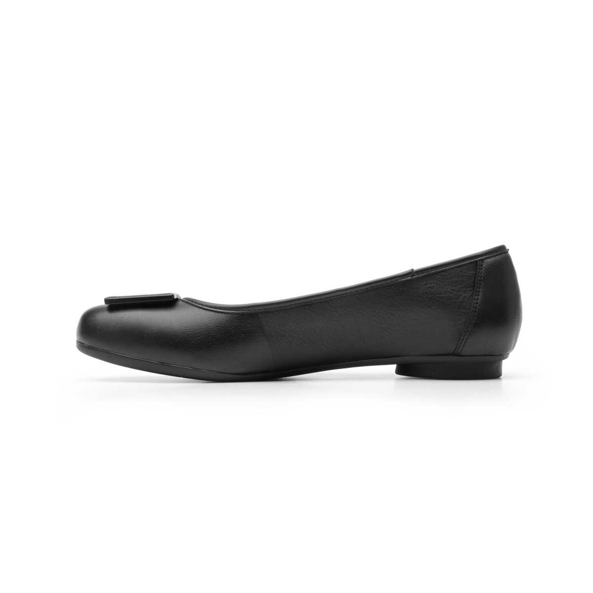 Balerina Negra con Hebilla Flexi