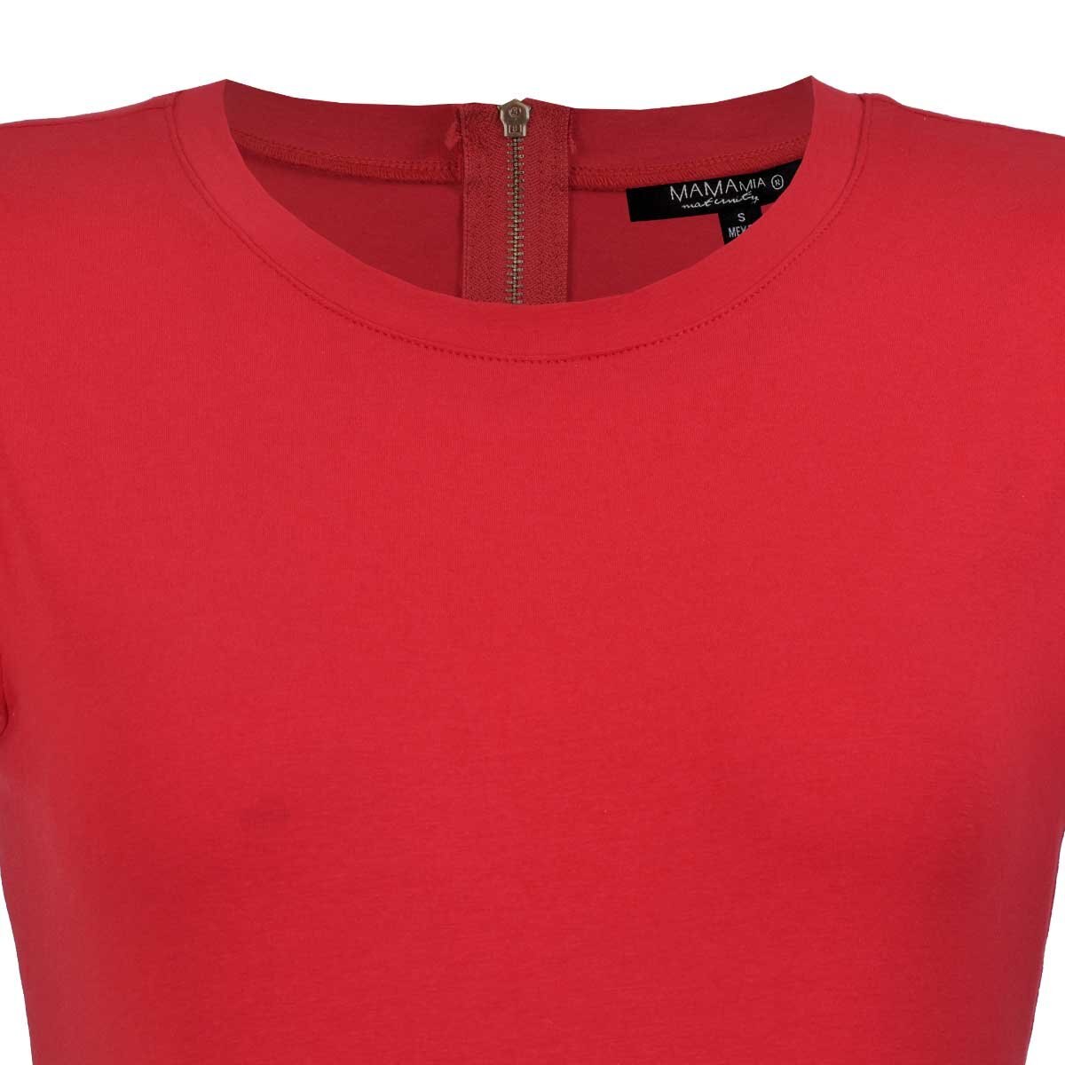 Blusa Cuello Redondo Manga Corta Mama Mia