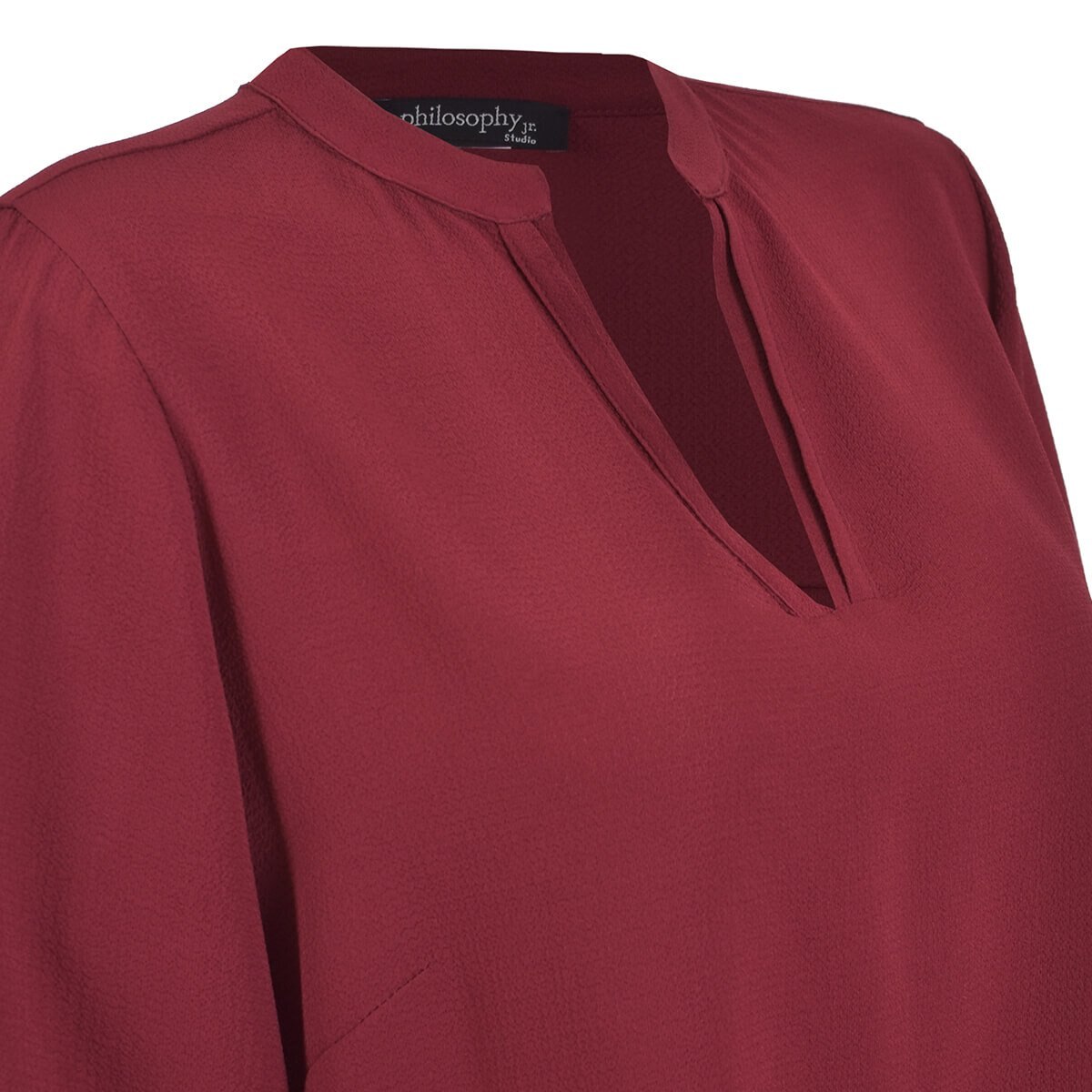 Blusa Cuello Mao con Bata Philosophy Jr Plus