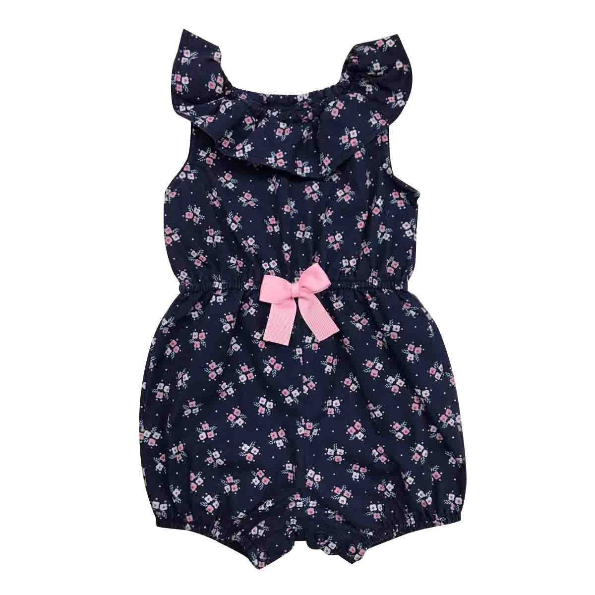 Jumpsuit Flores Moño Rosa Coccolato