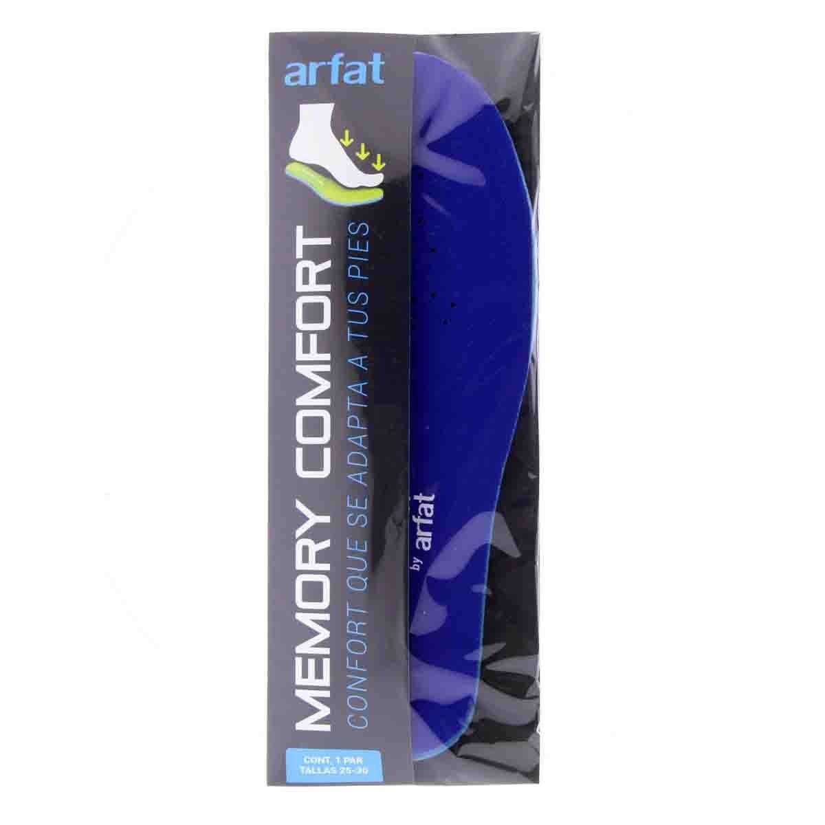 Plantilla Memory Foam 25-30 Cab Arfat