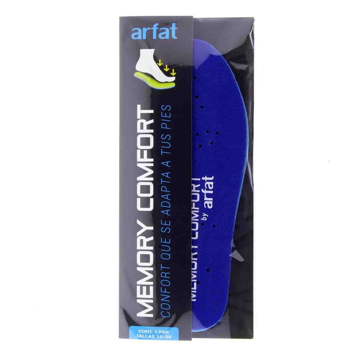 Plantilla Memory Foam 15-20 Niño Arfat