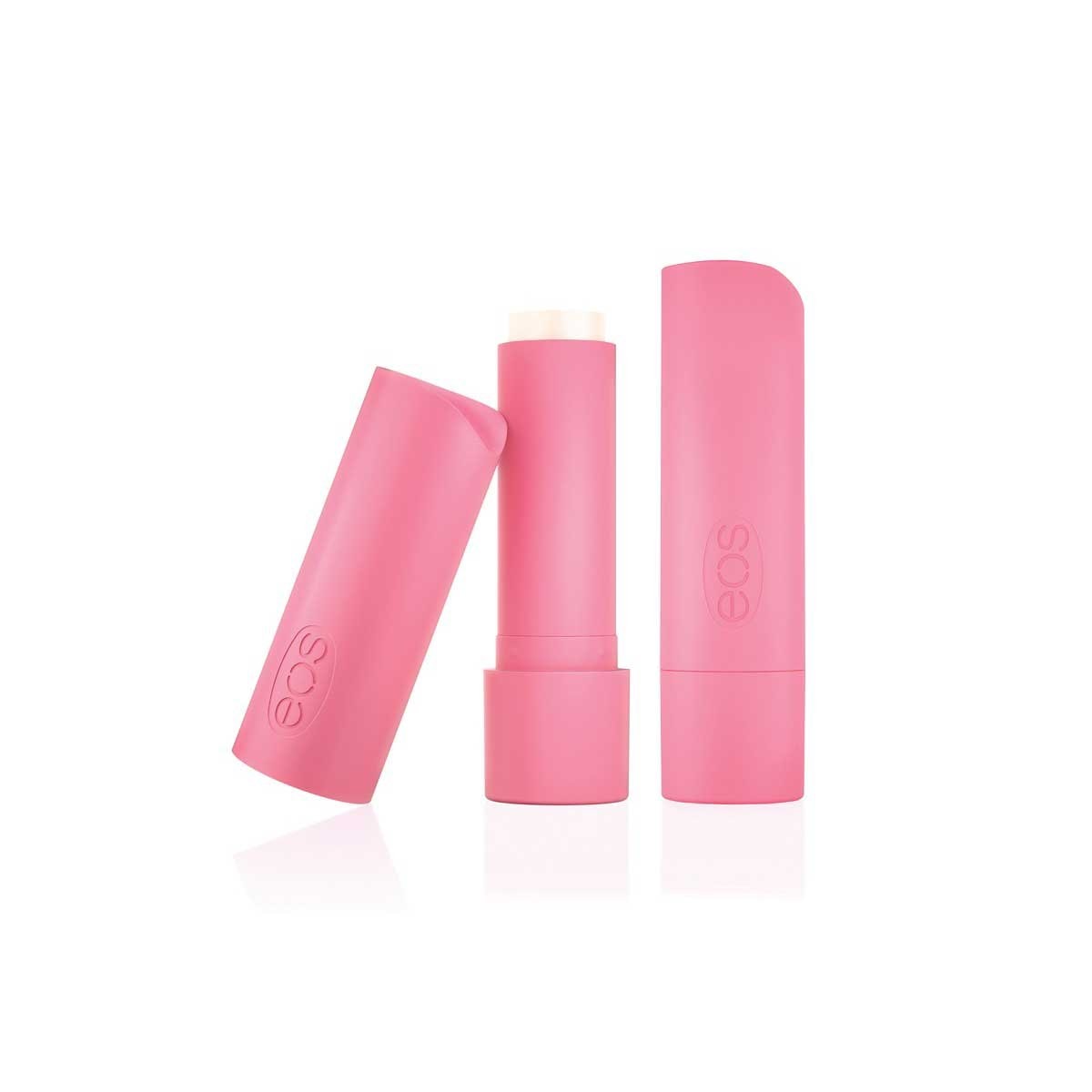 Bálsamo Orgánico para Labios Sorbete de Fresa Eos