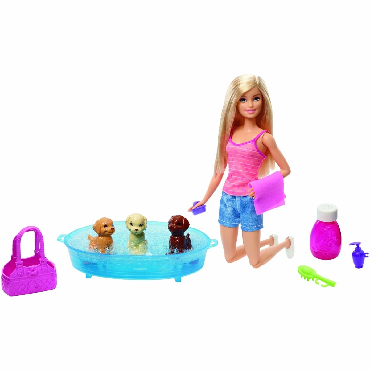 Barbie Cuidado de Cachorritos Mattel