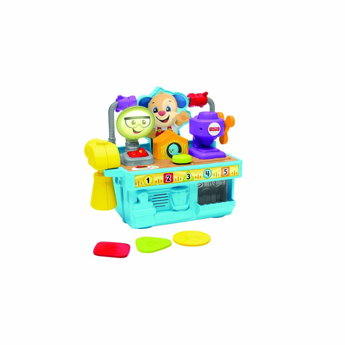 Fisher Price Perrito Banco de Herramientas Mattel