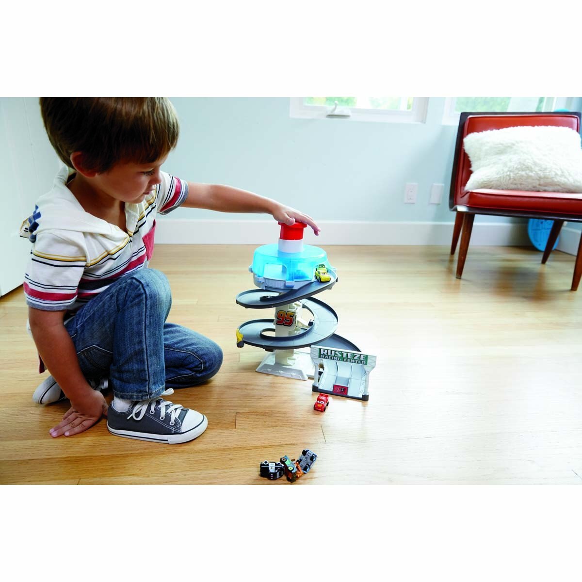 pista de cars mini