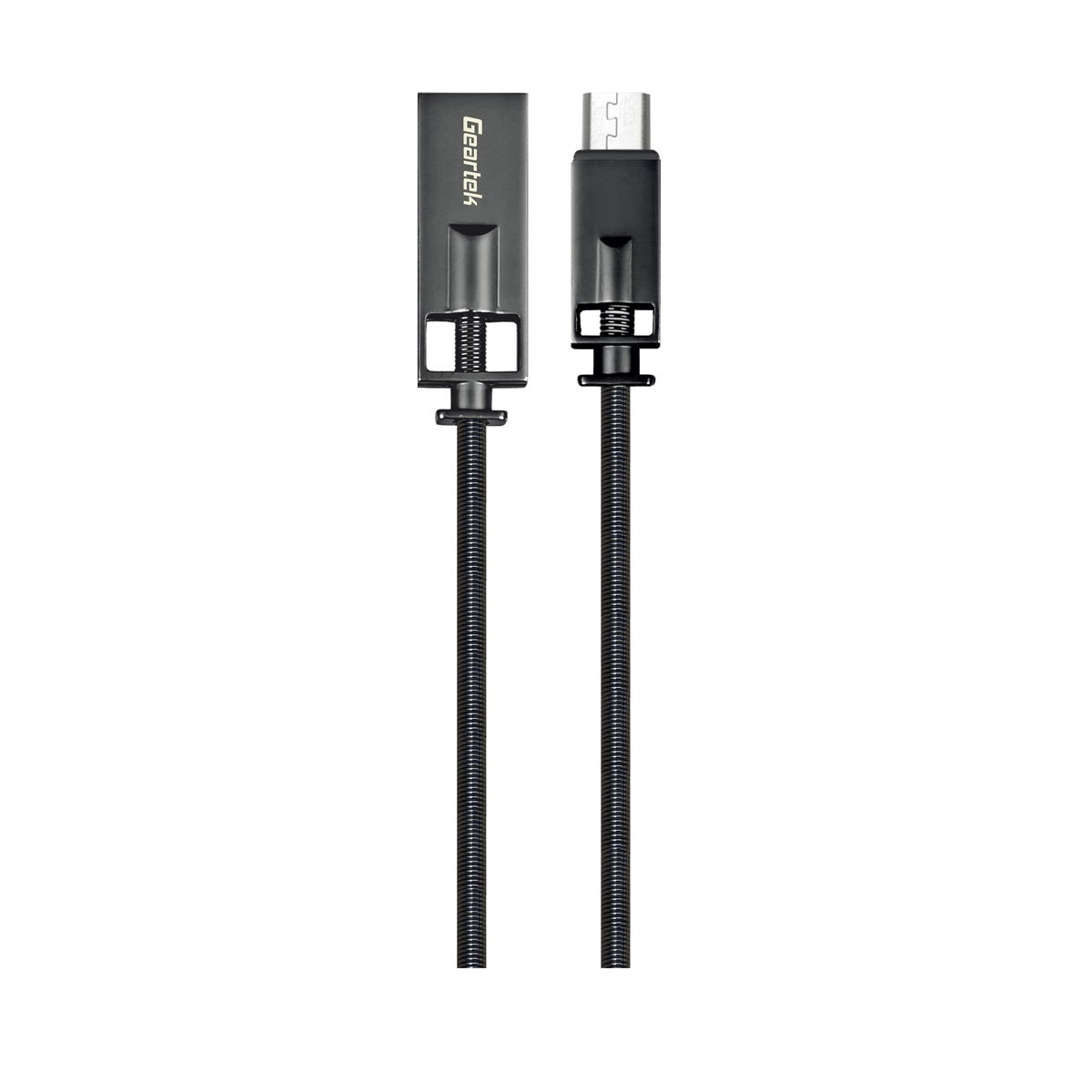 Cable Usb Metálico Micro Usb 1 Mt Hc-06 Geartek