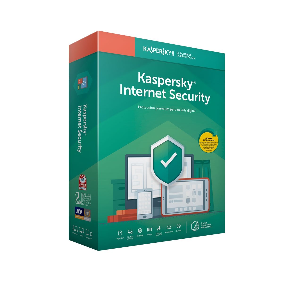 Kaspersky Internet Security 3 Dispositivos 1 Año
