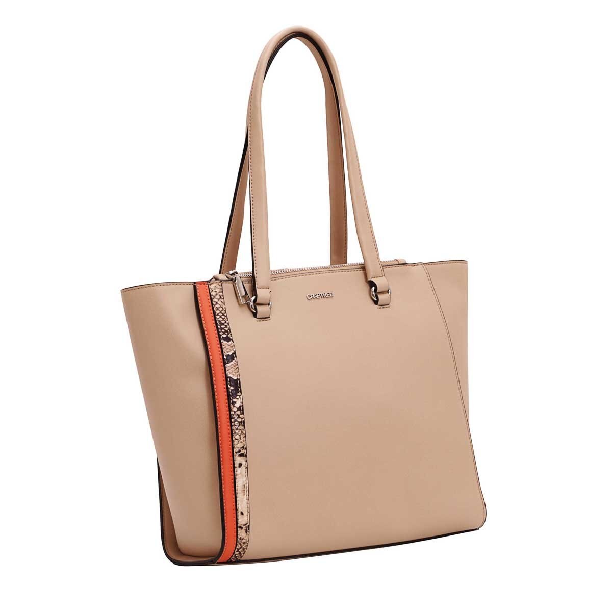 Bolso Beige con Detalles Crabtree