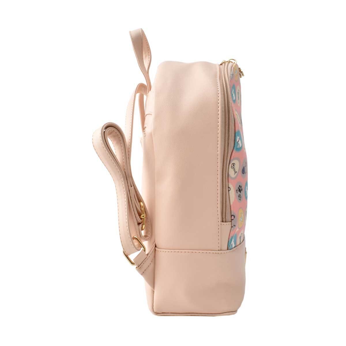 Backpack en Color Rosa Diseño Impreso C2C