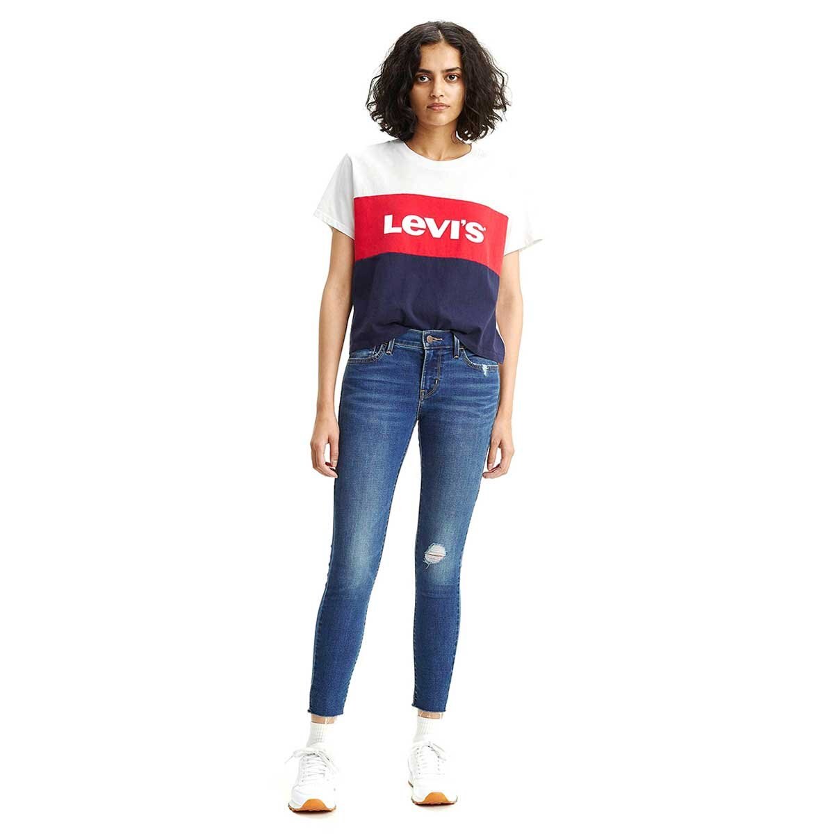 Jeans 710 Super Skinny Cropped Levis