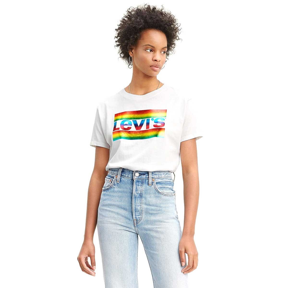 Playera Graphic Varsity Tee Levis
