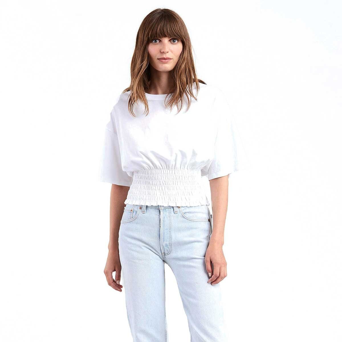 Blusa Smocked Tee Levis