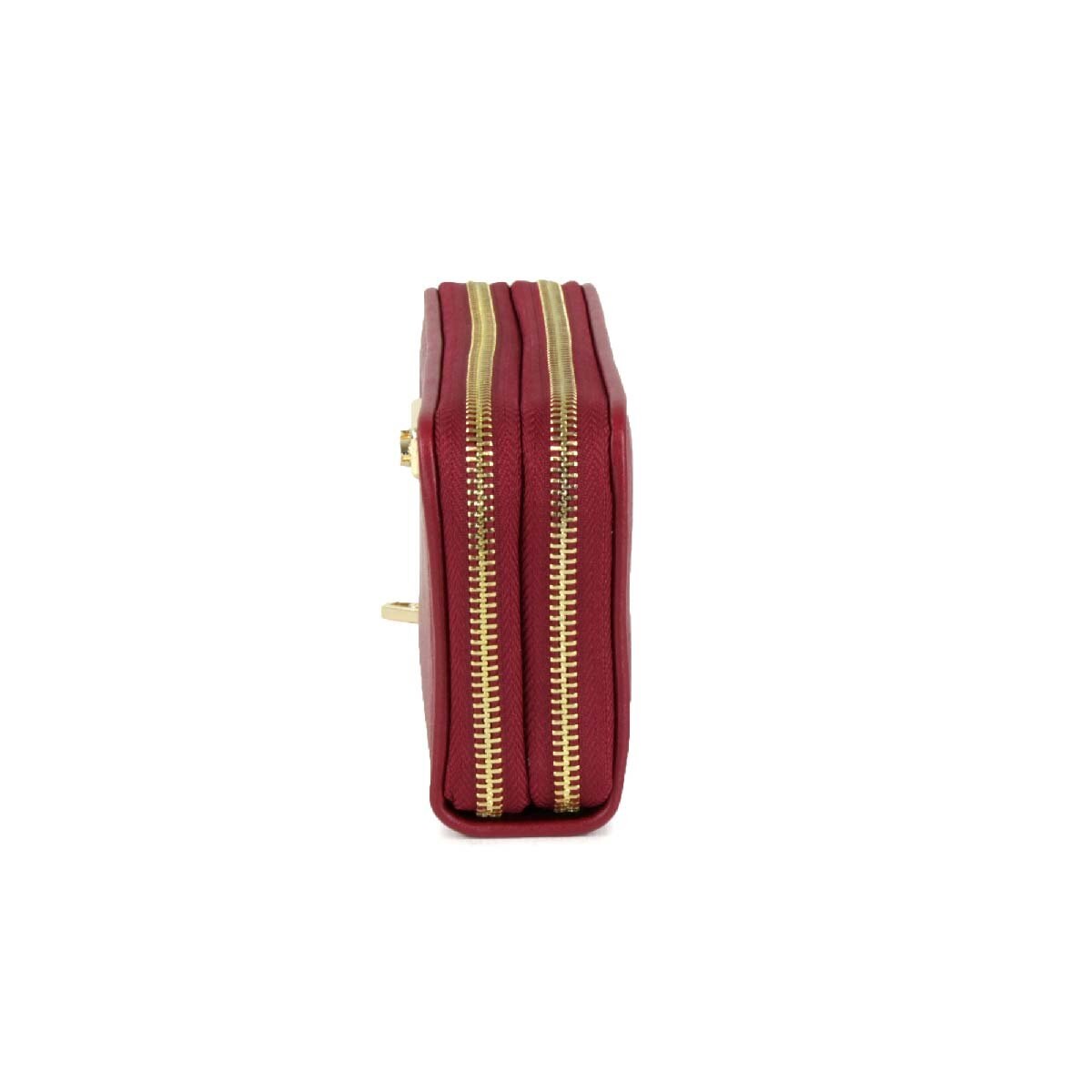 Cartera Roja con Detalle Pespuntes Cloe