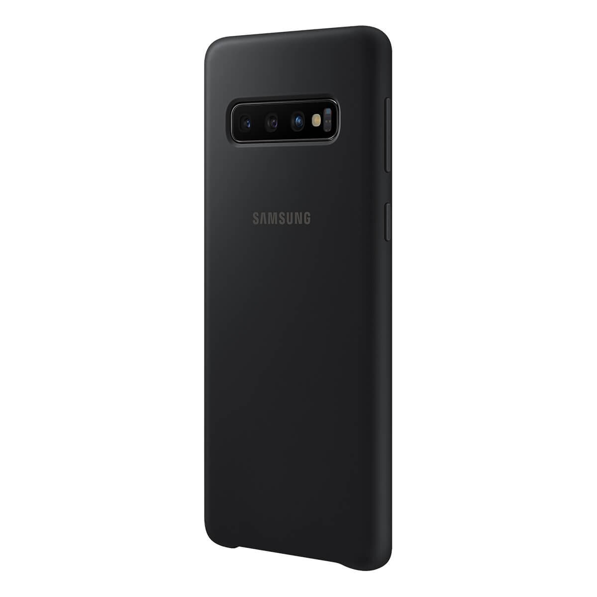 Funda Silicón para Galaxy S10 Color Negro Samsung