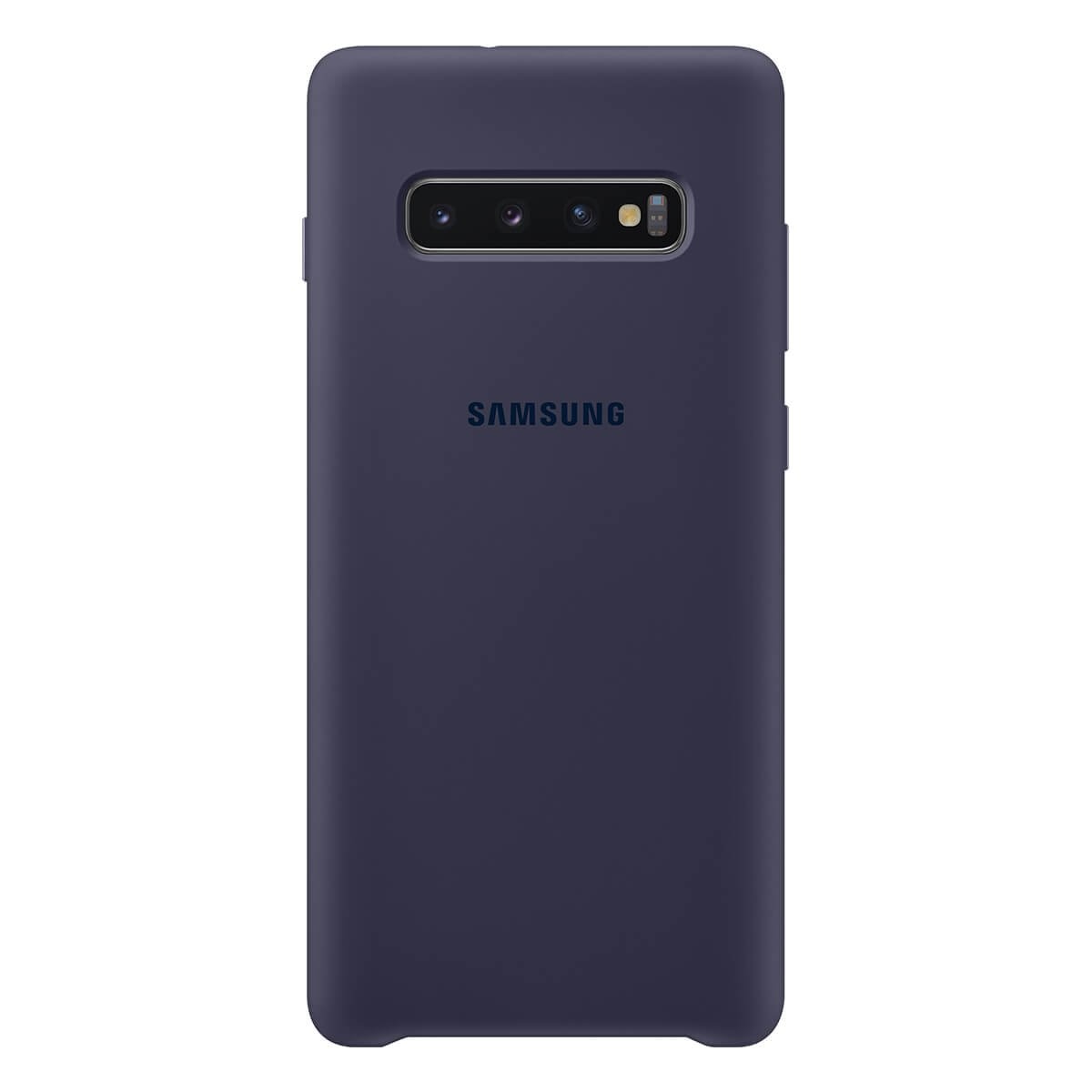 Funda Silicón para Galaxy S10 Plus Ef-Pg975Tnegmx Azul Samsung